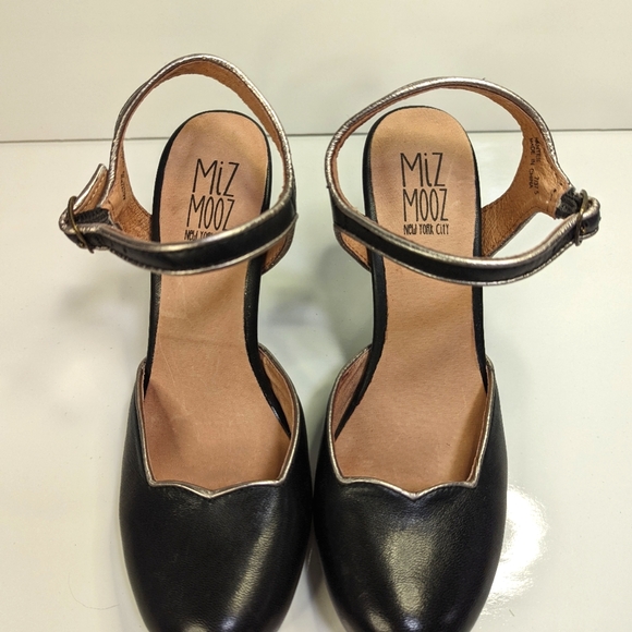 Miz Mooz Shoes - Miz Mooz Black Heels - Nantes - Size 7